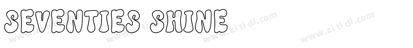 Seventies Shine字体转换
